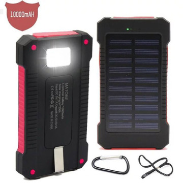 Portable Solar Power Bank Charger Waterproof 10000mAh for iPad (SC-5688)